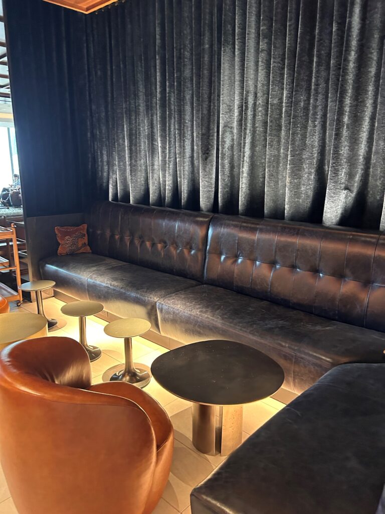 a couch and chairs in a room