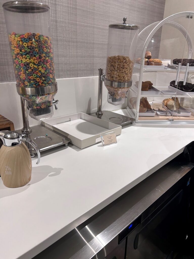 a food dispenser on a counter