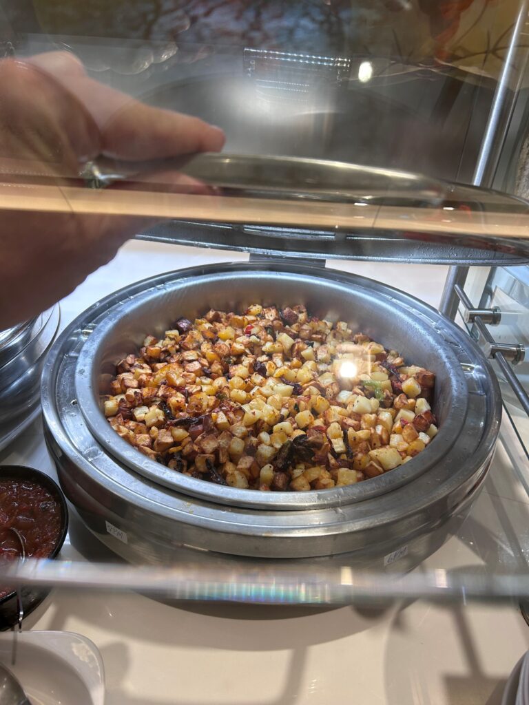 a food in a container