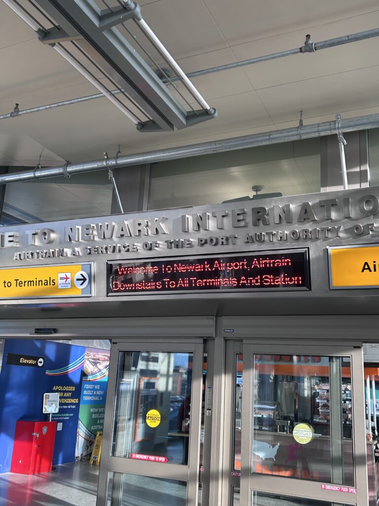 a sign on the front of a building