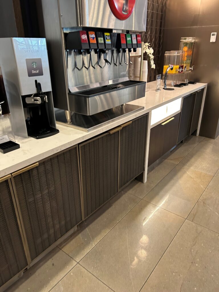 a coffee machine on a counter
