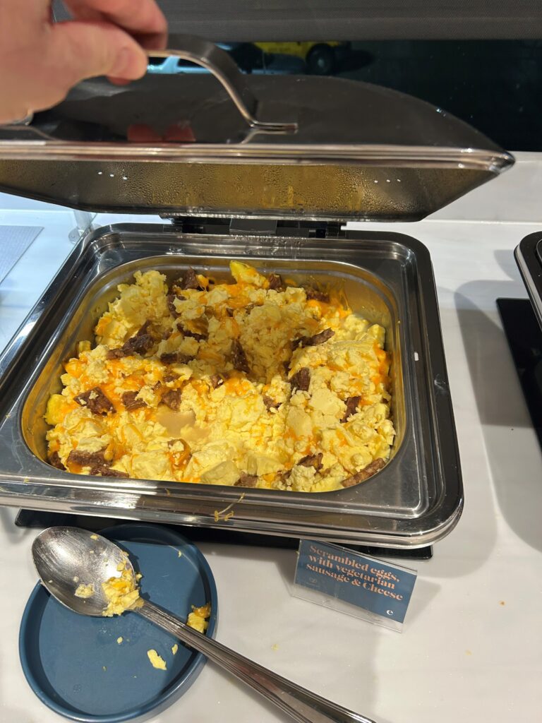 a food in a container