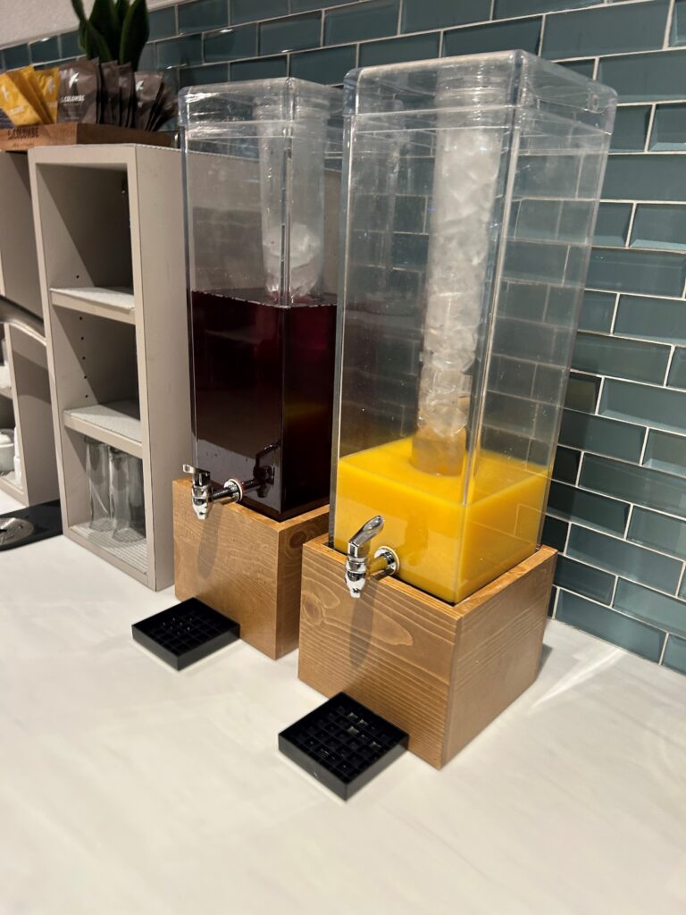 a group of liquid dispensers