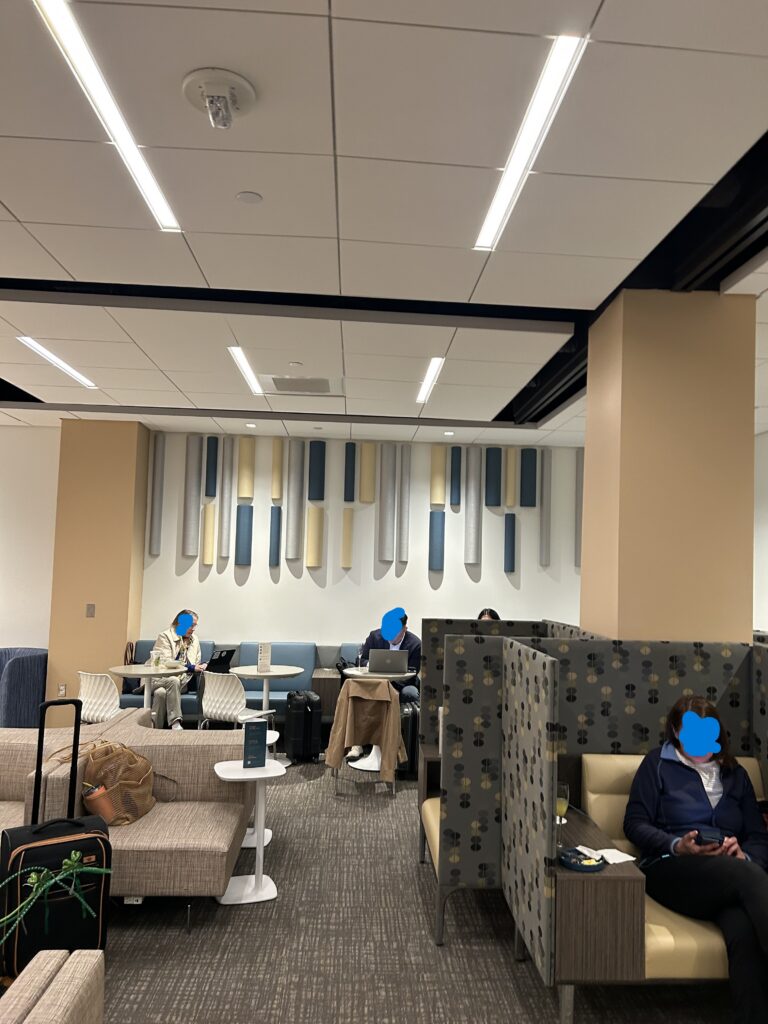 people sitting in a room
