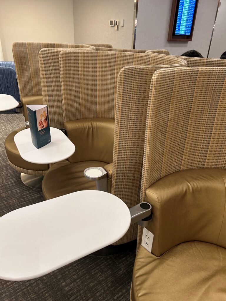 a group of chairs in a room