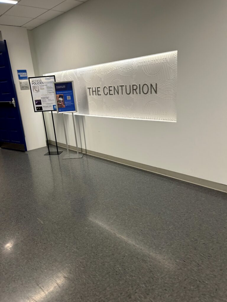 Review: American Express Centurion Lounge – Houston (IAH), Terminal D